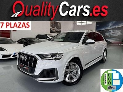 Usado Audi Q7 S-line plus 286 CV (210 kW) 2022 Blanco SUV