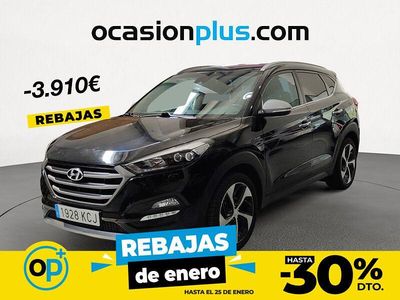 Negro Usado 2017 Hyundai Tucson SUV | 16.380 € (Precio justo)