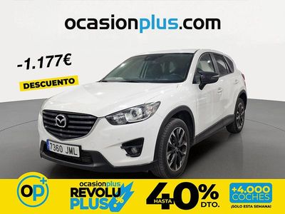 Usado Mazda CX-5 Style 150 CV (110 kW) 2016 Blanco SUV