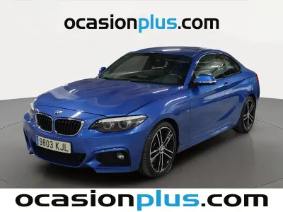 Usado BMW 220 184 CV (135 kW) 2018 Azul Coupe