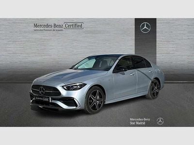 Usado Mercedes C300e 313 CV (230 kW) 2025 Plateado Berlina