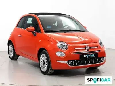 Usado Fiat 500 Dolcevita 71 CV (52 kW) 2023 Naranja Descapotable