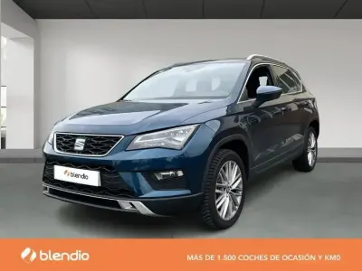 Usado Seat Ateca Style 150 CV (110 kW) 2017 Azul SUV
