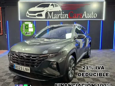Usado Hyundai Tucson 116 CV (85 kW) 2021 Verde SUV