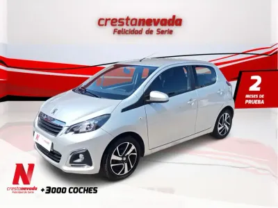 Usado Peugeot 108 Allure 72 CV (52 kW) 2021 Gris