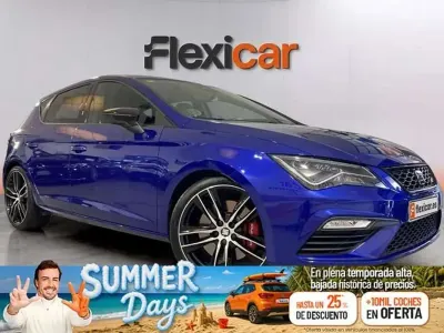 Usado Seat Leon ST CUPRA 300 CV (220 kW) 2018 Azul Familiar