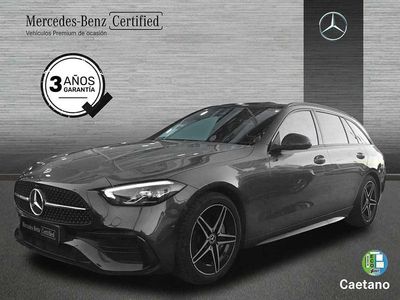 Usado Mercedes C220 200 CV (147 kW) 2025 Gris Familiar