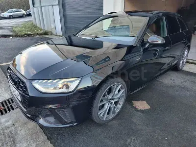 Usado Audi A4 265 CV (194 kW) 2021 Negro Familiar