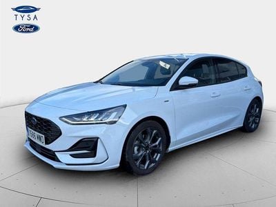 Blanco Usado 2024 Ford Focus ST-Line Berlina | 23.995 € (Un poco caro)