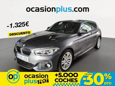 Usado BMW 118 150 CV (110 kW) 2017 Gris Utilitario