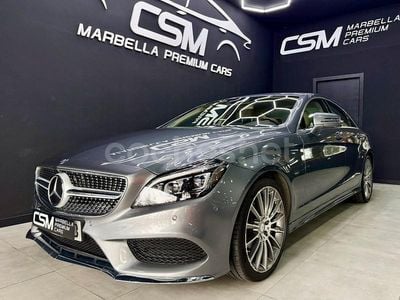 Usado Mercedes CLS350 258 CV (189 kW) 2015 Gris / plata Berlina