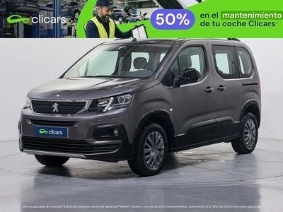 Usado Peugeot Rifter Allure 102 CV (75 kW) 2021 Gris Monovolumen