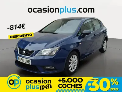 Usado Seat Ibiza Reference 90 CV (66 kW) 2016 Azul