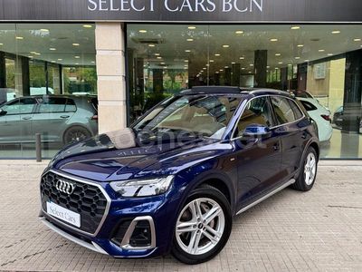 Azul Usado 2021 Audi Q5 S-Line SUV | 38.990 € (Precio justo)