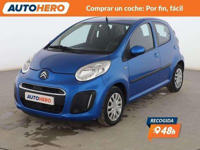 Usado Citroën C1 Seduction 68 CV (50 kW) 2014 Azul Utilitario