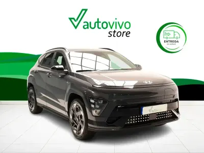 Usado Hyundai Kona N Line 150 kW (204 CV) 2024 Gris SUV