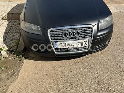 Usado Audi A3 105 CV (77 kW) 2007 Negro Utilitario