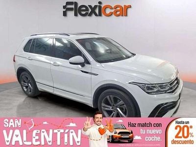 Usado VW Tiguan R-line 150 CV (110 kW) 2021 Blanco SUV