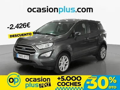 Usado Ford Ecosport Titanium 125 CV (91 kW) 2019 Gris SUV