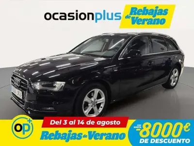 Usado Audi A4 S-Line 150 CV (110 kW) 2015 Negro Familiar