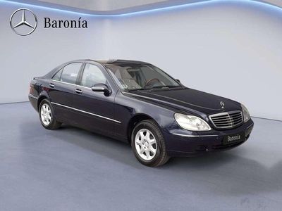 Azul Usado 2002 Mercedes S500 Berlina | 37.100 €