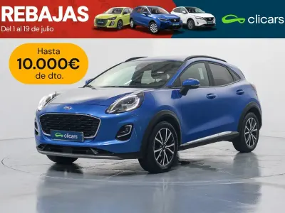 Usado Ford Puma Titanium 125 CV (91 kW) 2022 Azul SUV