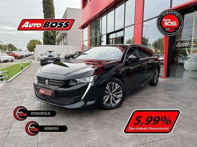 Usado Peugeot 508 Allure 225 CV (165 kW) 2021 Negro Familiar