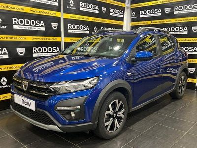 Usado Dacia Sandero Comfort 91 CV (66 kW) 2021 Azul Berlina