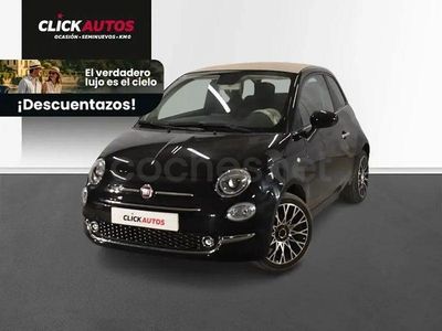 Usado Fiat 500C Dolcevita 70 CV (51 kW) 2023 Negro Descapotable