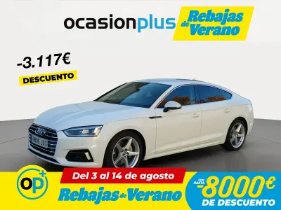 Usado Audi A5 Sport 190 CV (139 kW) 2017 Blanco Coupe