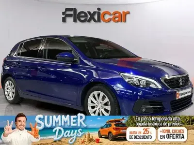Usado Peugeot 308 Active 130 CV (95 kW) 2020 Azul