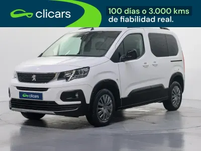 Begagnad Peugeot Rifter Allure 100 HK (73 kW) 2022 Vit Minibuss