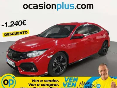 Usado Honda Civic Elegance 129 CV (94 kW) 2017 Rojo Utilitario