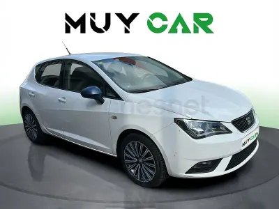 Usado Seat Ibiza CONNECT 90 CV (66 kW) 2015 Blanco Berlina