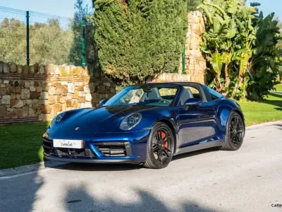 Usado Porsche 911 Carrera GTS 480 CV (353 kW) 2022 Azul Descapotable
