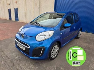Usado Citroën C1 Attraction 68 CV (50 kW) 2013 Azul Utilitario