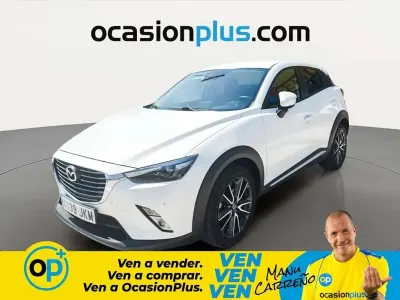 Usado Mazda CX-3 Luxury 105 CV (77 kW) 2015 Blanco SUV