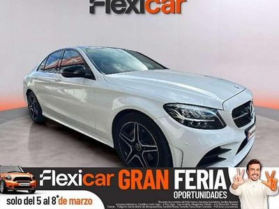 Usado Mercedes C200 160 CV (117 kW) 2020 Blanco Berlina