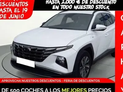 Usado Hyundai Tucson 137 CV (100 kW) 2021 Blanco SUV