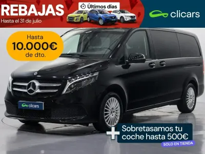 Usado Mercedes V220 163 CV (119 kW) 2023 Negro Monovolumen