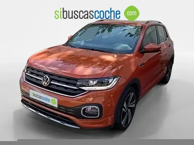 Usado VW T-Cross Sportline 110 CV (80 kW) 2023 Naranja SUV