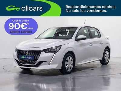 Usado Peugeot 208 Active 102 CV (75 kW) 2021 Blanco Utilitario