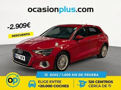 Occasion Audi A3 Advanced Plus 110 PK (80 kW) 2023 Rood Sedan