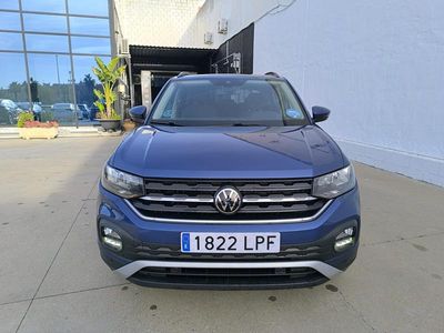 Usado VW T-Cross Advance 95 CV (69 kW) 2021 Azul SUV
