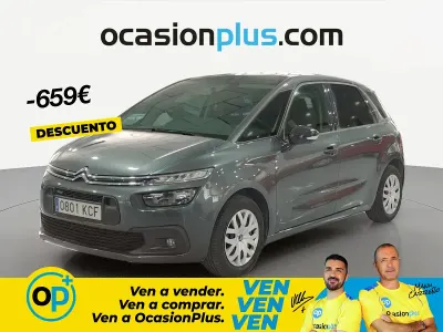 Usado Citroën C4 First 110 CV (80 kW) 2017 Gris Monovolumen