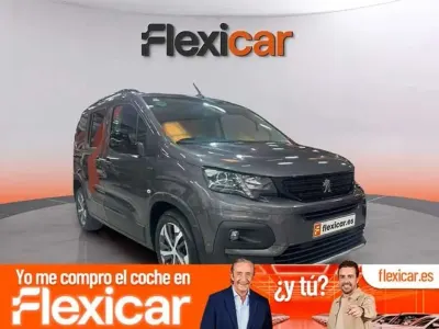 Usado Peugeot Rifter GT-line 110 CV (80 kW) 2019 Gris Monovolumen