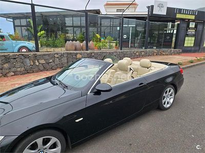 Usado BMW 320 Cabriolet 170 CV (125 kW) 2008 Negro Descapotable