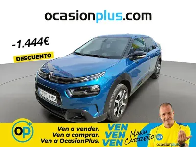 Usado Citroën C4 Cactus Shine 120 CV (88 kW) 2019 Azul Utilitario