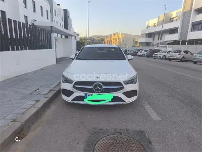Usado Mercedes CLA200 136 CV (100 kW) 2019 Blanco Berlina