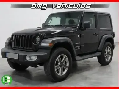 Usado Jeep Wrangler Sahara 271 CV (199 kW) 2021 Negro SUV